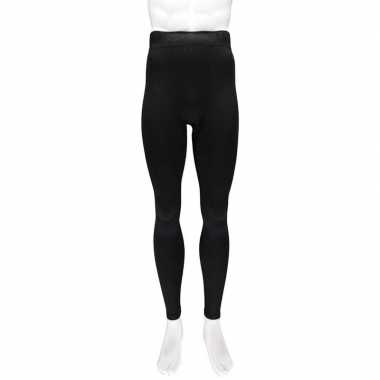 2x thermo broek voor heren zwart