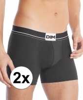 2x super dim heren boxershort zwart maat small