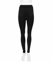 2x thermo legging voor dames zwart