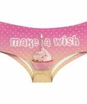 Fun ondergoed cupcake print voor dames