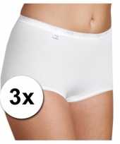 Pakket met 3x sloggi ondergoed ondergoed voor dames 10064262