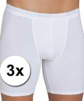 Sloggi basic heren boxershort wit 3 st