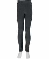 Thermo broek ondergoed voor kinderen grijs