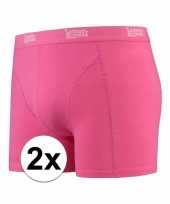 Voordelige roze boxershorts 2 pak voor heren